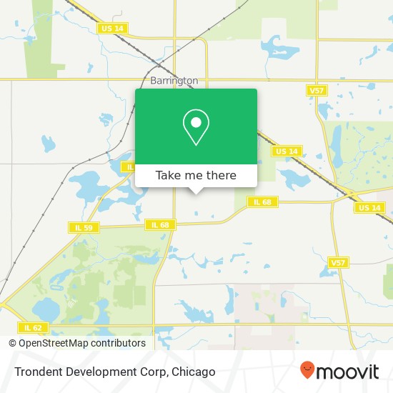 Trondent Development Corp map