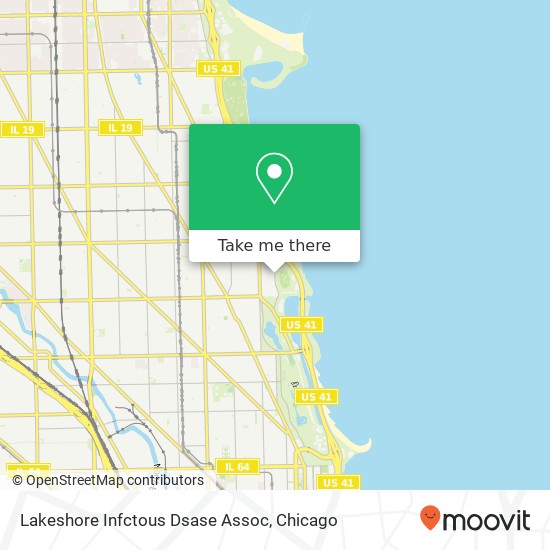 Mapa de Lakeshore Infctous Dsase Assoc