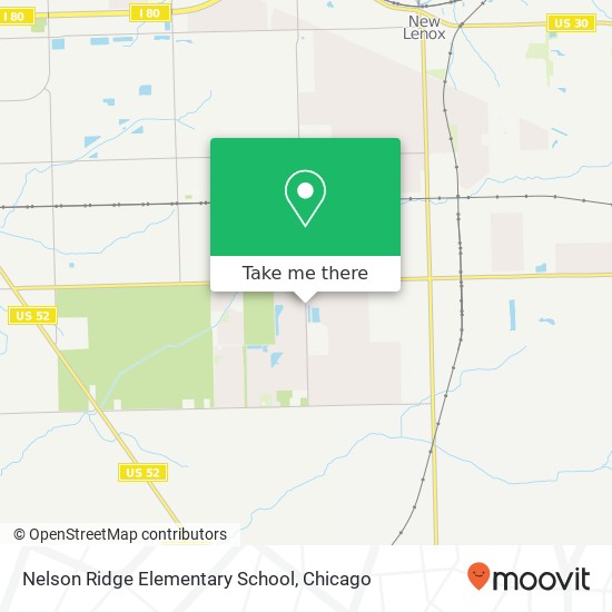 Nelson Ridge Elementary School map