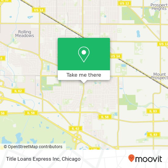 Title Loans Express Inc map