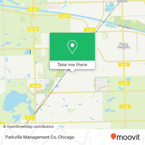 Mapa de Parkville Management Co