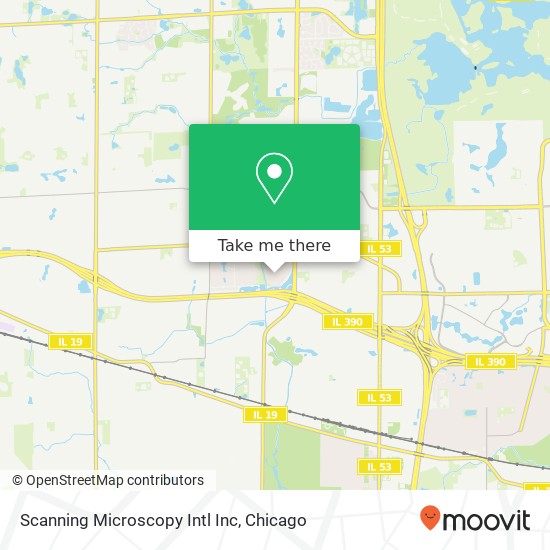 Mapa de Scanning Microscopy Intl Inc