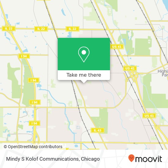 Mapa de Mindy S Kolof Communications