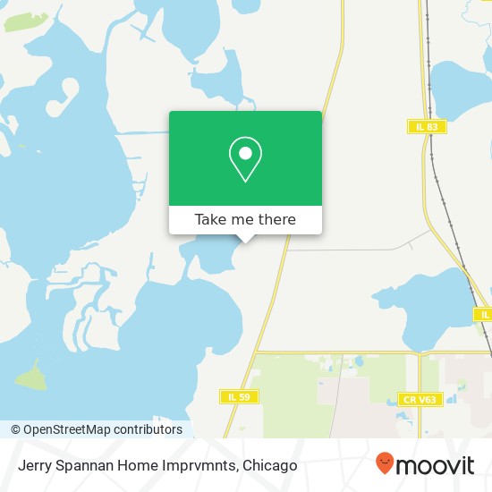 Jerry Spannan Home Imprvmnts map