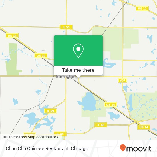 Mapa de Chau Chu Chinese Restaurant