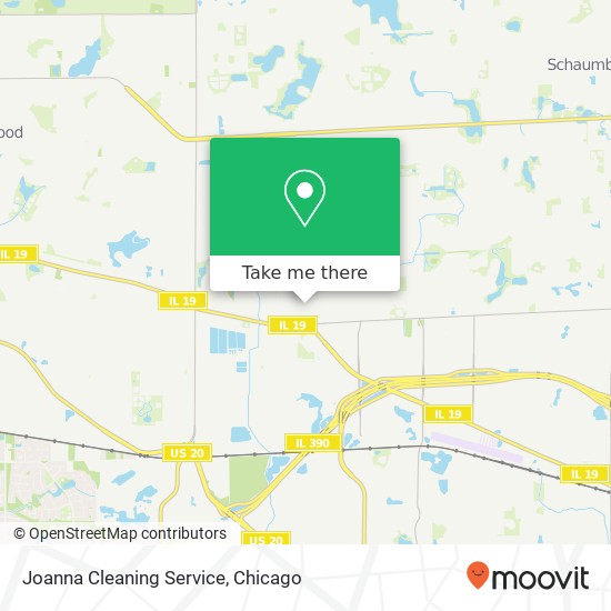 Mapa de Joanna Cleaning Service