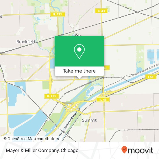 Mayer & Miller Company map