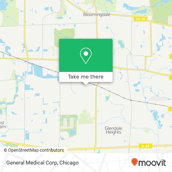 General Medical Corp map