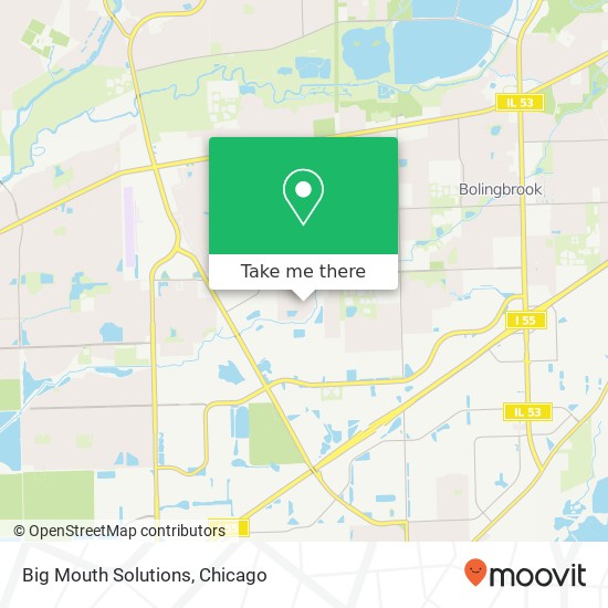 Mapa de Big Mouth Solutions