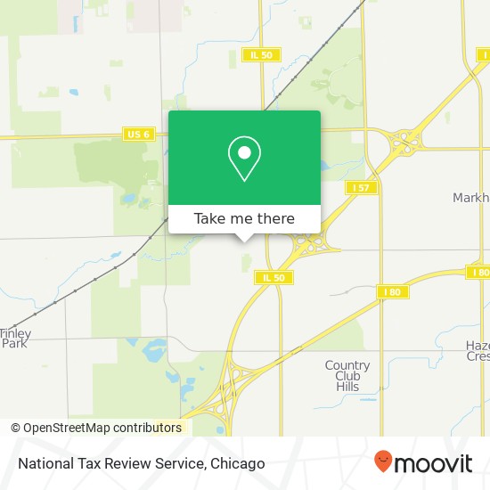 National Tax Review Service map