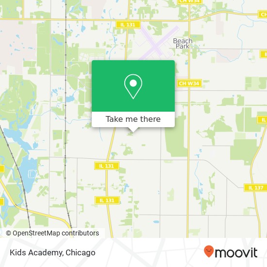 Kids Academy map