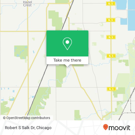 Robert S Salk Dr map