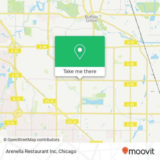 Arenella Restaurant Inc map