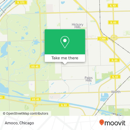 Amoco map