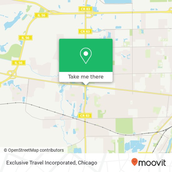 Exclusive Travel Incorporated map