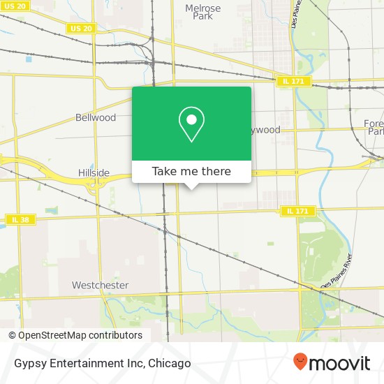 Gypsy Entertainment Inc map