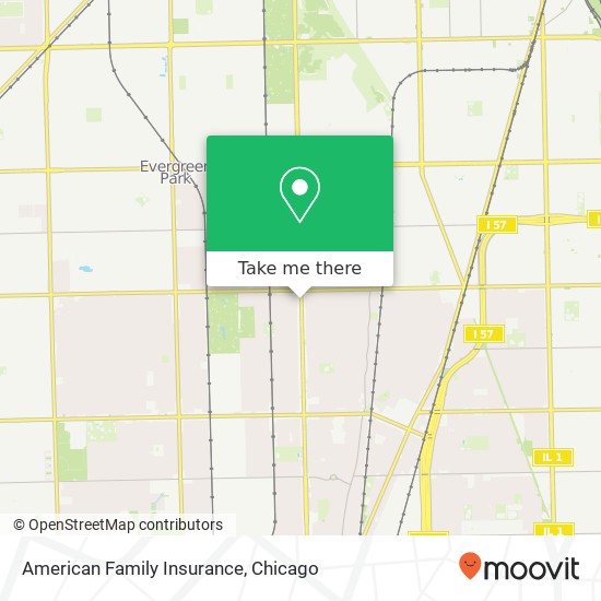 American Family Insurance map