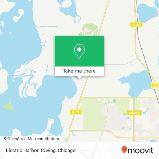 Electric Harbor Towing map