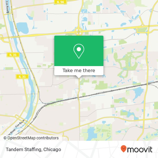 Tandem Staffing map