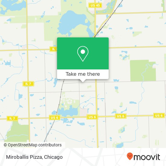 Miroballis Pizza map