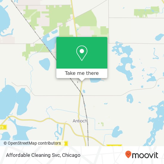 Affordable Cleaning Svc map