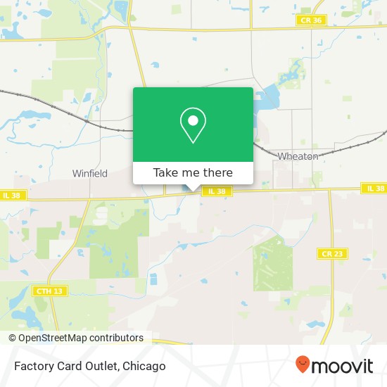 Factory Card Outlet map