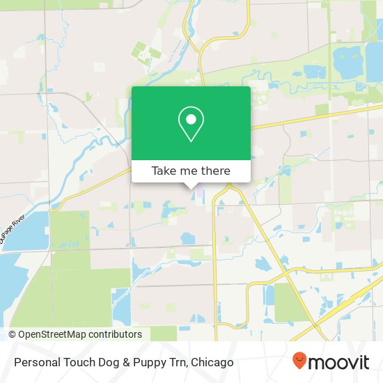 Personal Touch Dog & Puppy Trn map