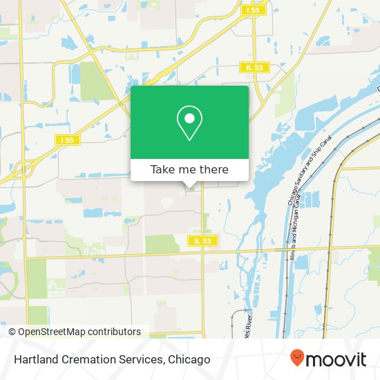 Hartland Cremation Services map