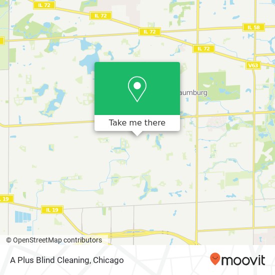 Mapa de A Plus Blind Cleaning