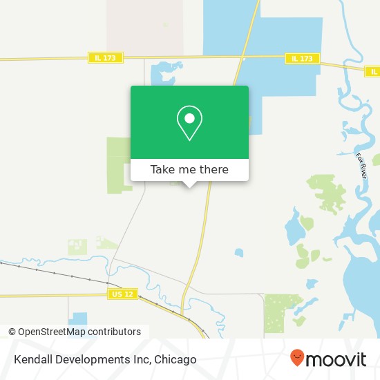 Kendall Developments Inc map