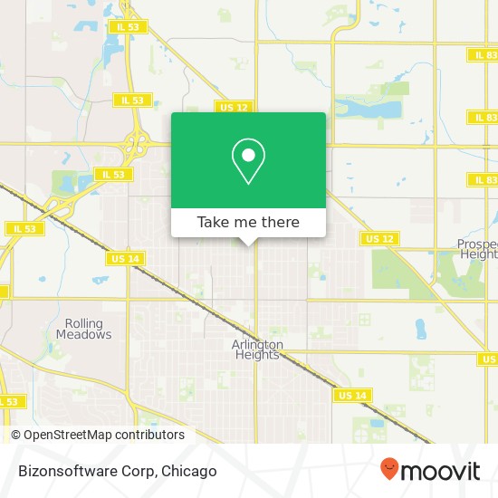 Bizonsoftware Corp map