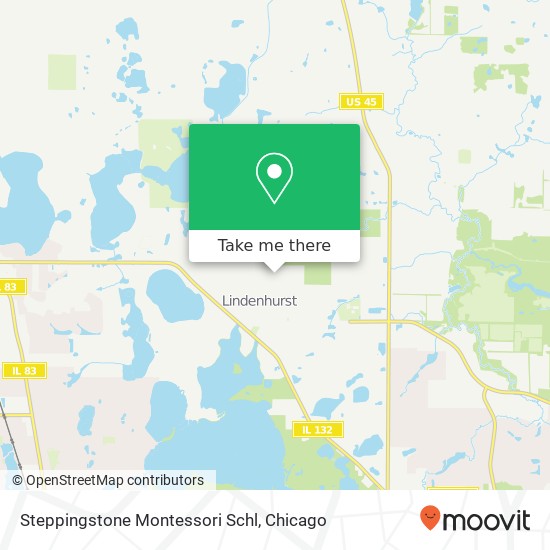 Steppingstone Montessori Schl map