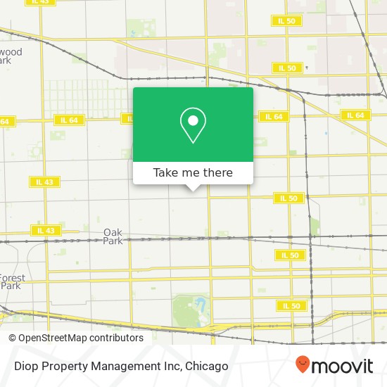 Mapa de Diop Property Management Inc