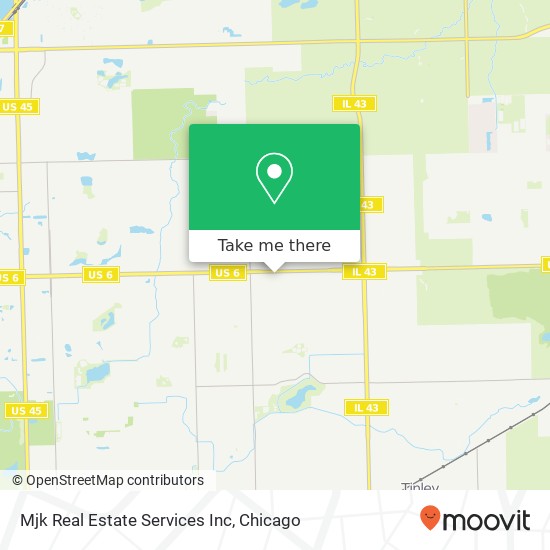 Mjk Real Estate Services Inc map