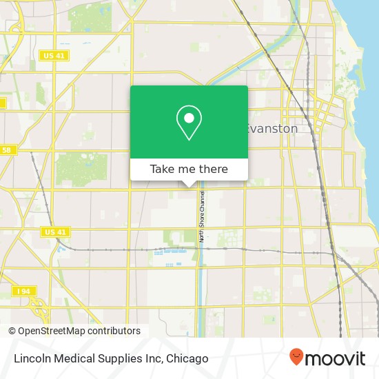 Lincoln Medical Supplies Inc map