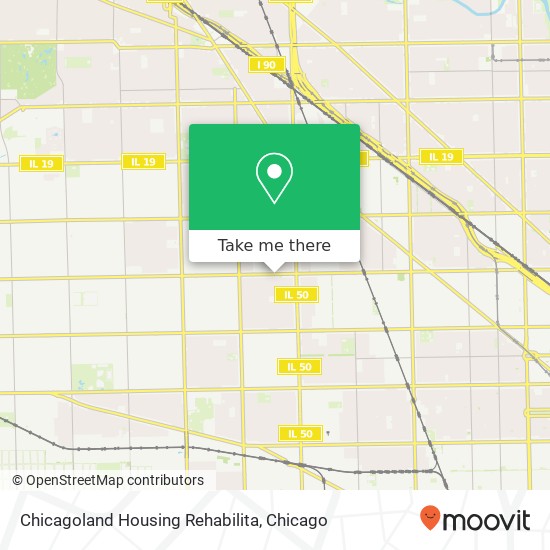 Mapa de Chicagoland Housing Rehabilita