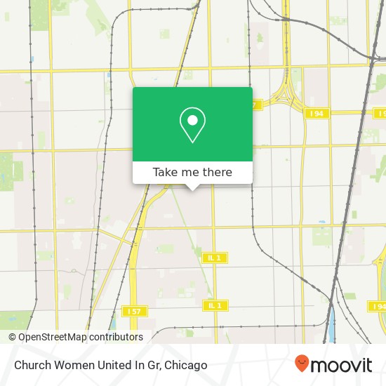 Church Women United In Gr map