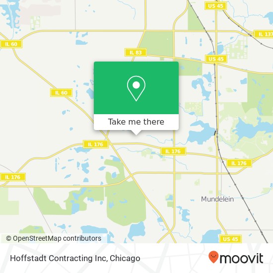 Hoffstadt Contracting Inc map