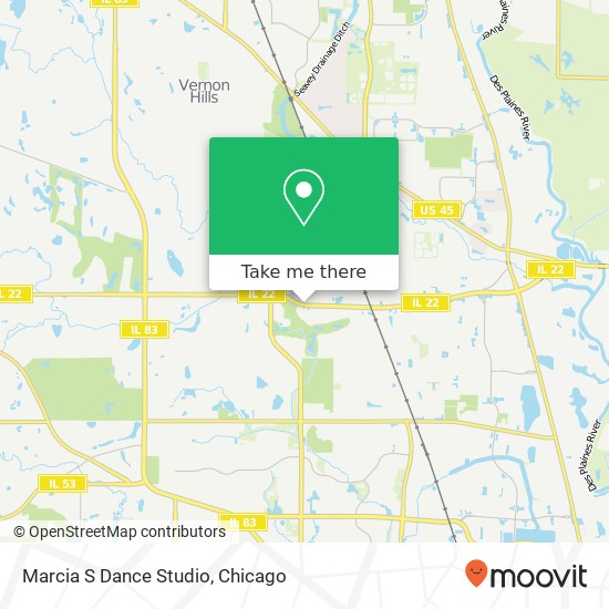 Marcia S Dance Studio map