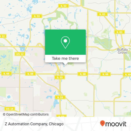 Z Automation Company map