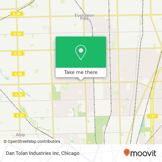 Dan Tolan Industries Inc map