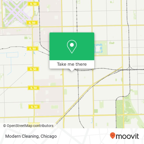 Modern Cleaning map