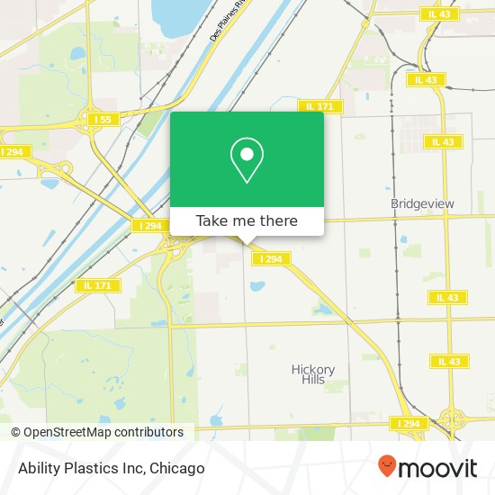 Ability Plastics Inc map