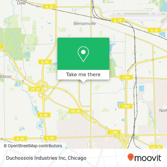 Duchossois Industries Inc map