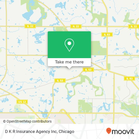 D K R Insurance Agency Inc map