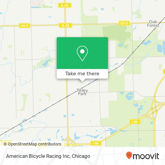 American Bicycle Racing Inc map