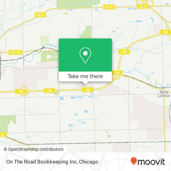 On The Road Bookkeeping Inc map