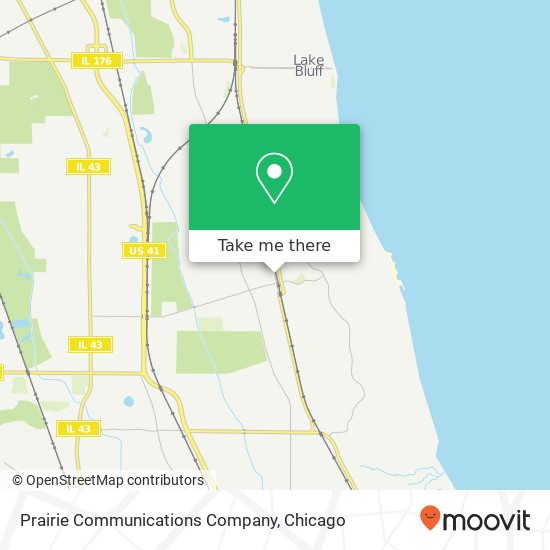 Prairie Communications Company map