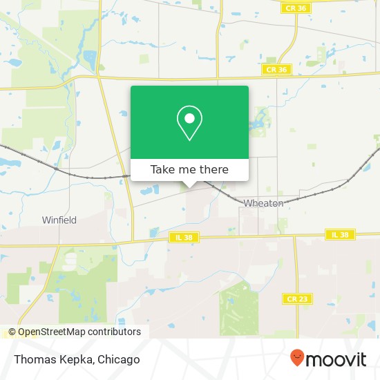 Mapa de Thomas Kepka
