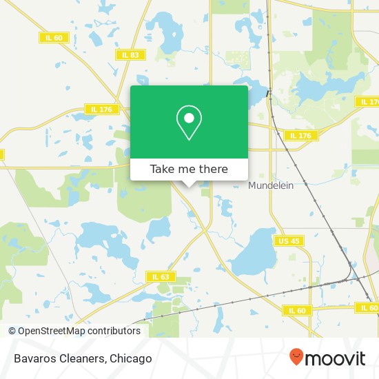 Bavaros Cleaners map